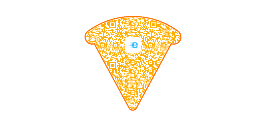 Пример упрощённого Art QR-кода